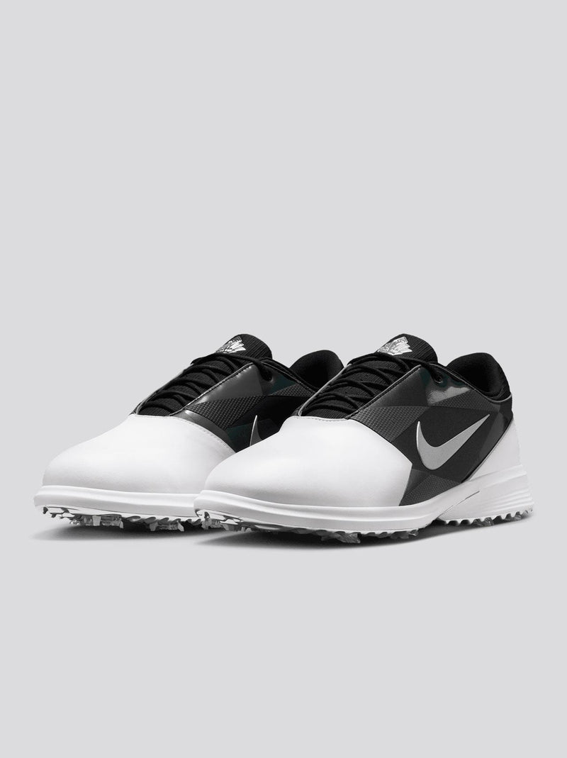 Nike Victory Tour 4 NRG OC26 golf shoes - pair view, White/Black/Metallic Silver