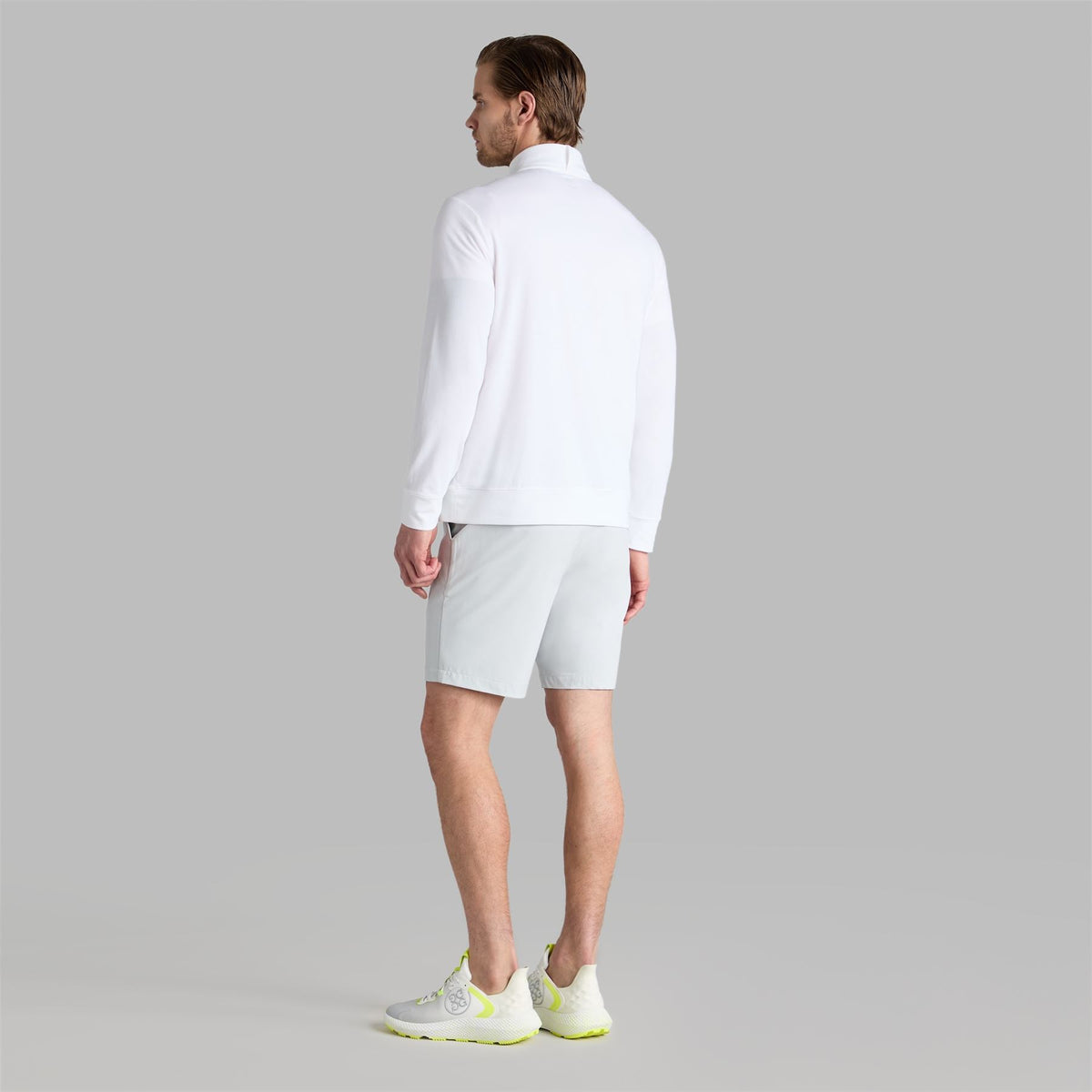 Luxe Mid Quarter Zip Snow