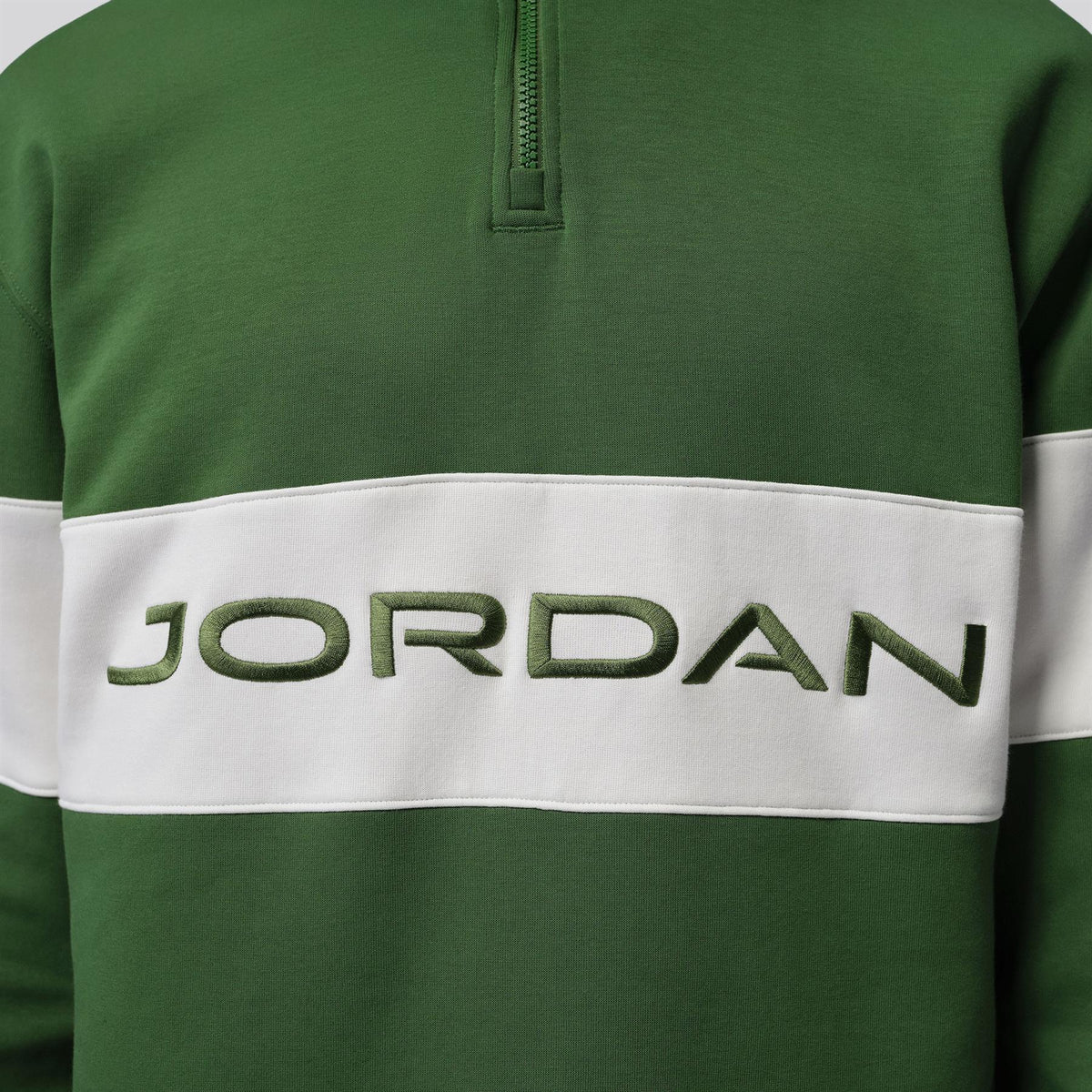 Dri-FIT Half Zip Mid Layer Forest Green/Sail