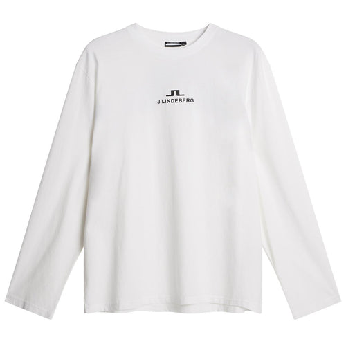 Cale Logo LS T-Shirt White