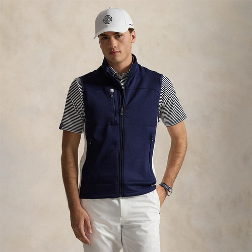 RLX Full Zip Gilet Refined Navy/Ceramic White