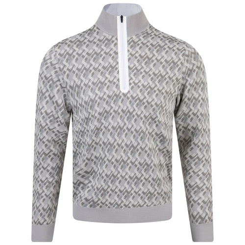 Nate Strickpullover JL Micro Bridge Grau – AW23