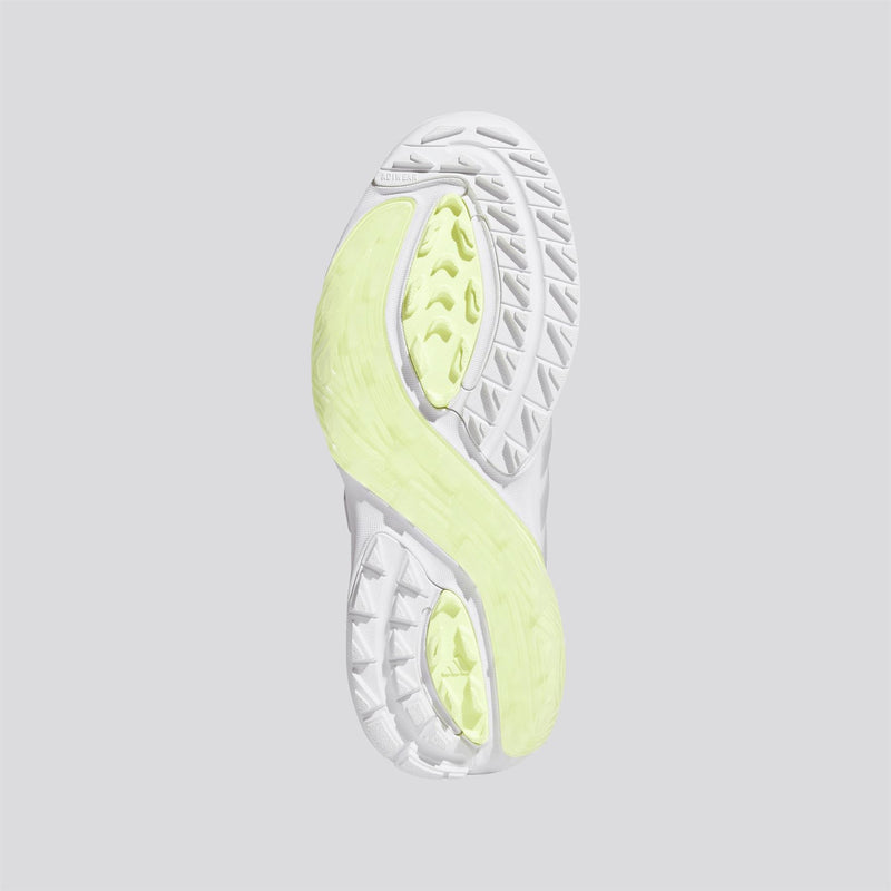Adipower 26 Spikeless Golf Shoes Footwear White/Silver Met/Frozen Lemon