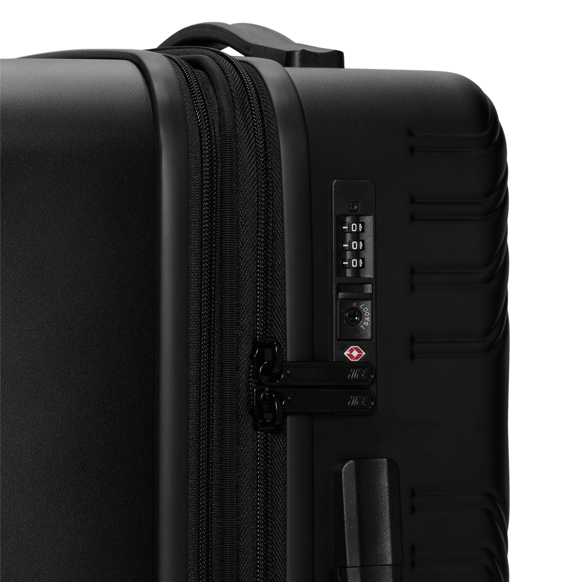 22-Inch Hardshell Luggage Case Black