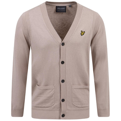 Guernsey Golf Cardigan Pink Taupe - SS23