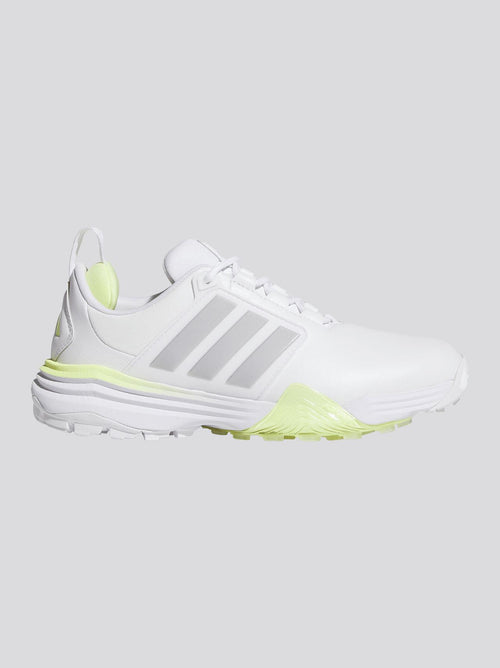 Adipower 26 Spikeless Golf Shoes Footwear White/Silver Met/Frozen Lemon