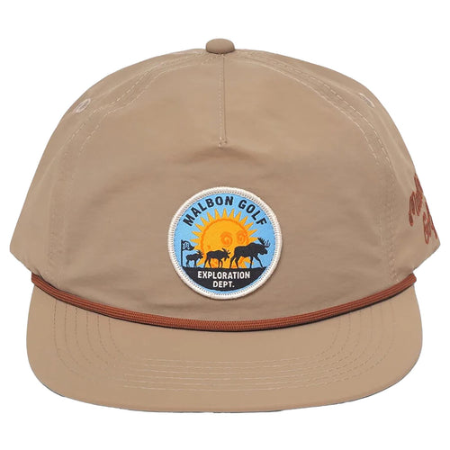 Exploration Dept. Nylon Rope Hat Khaki - AW24