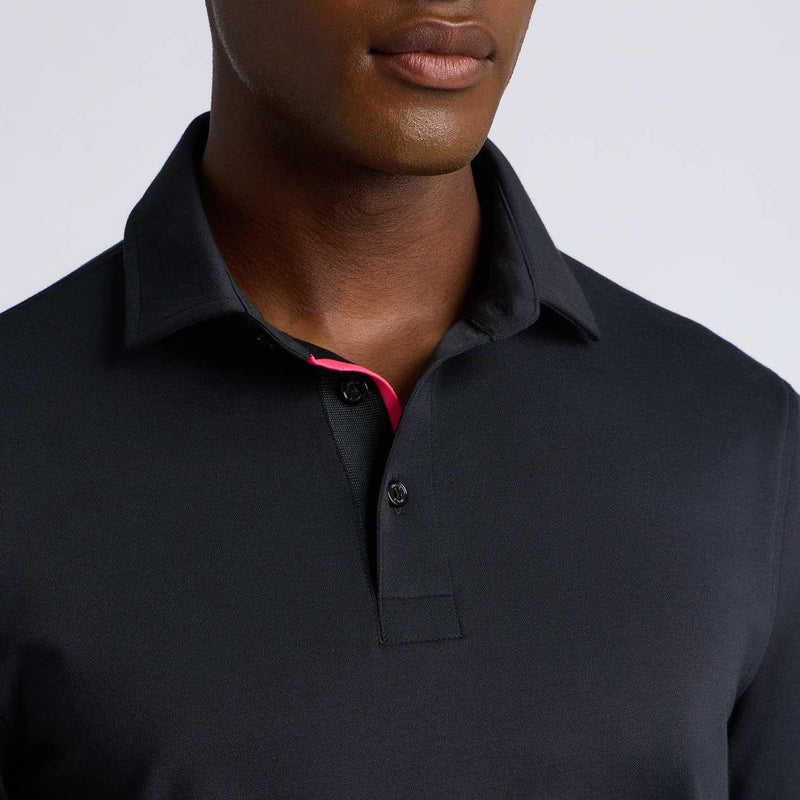 All Play Stretch Knit Polo Onyx