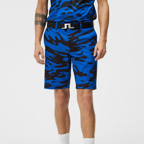 Tim High Vent Print Shorts Neptune Nautical Blue