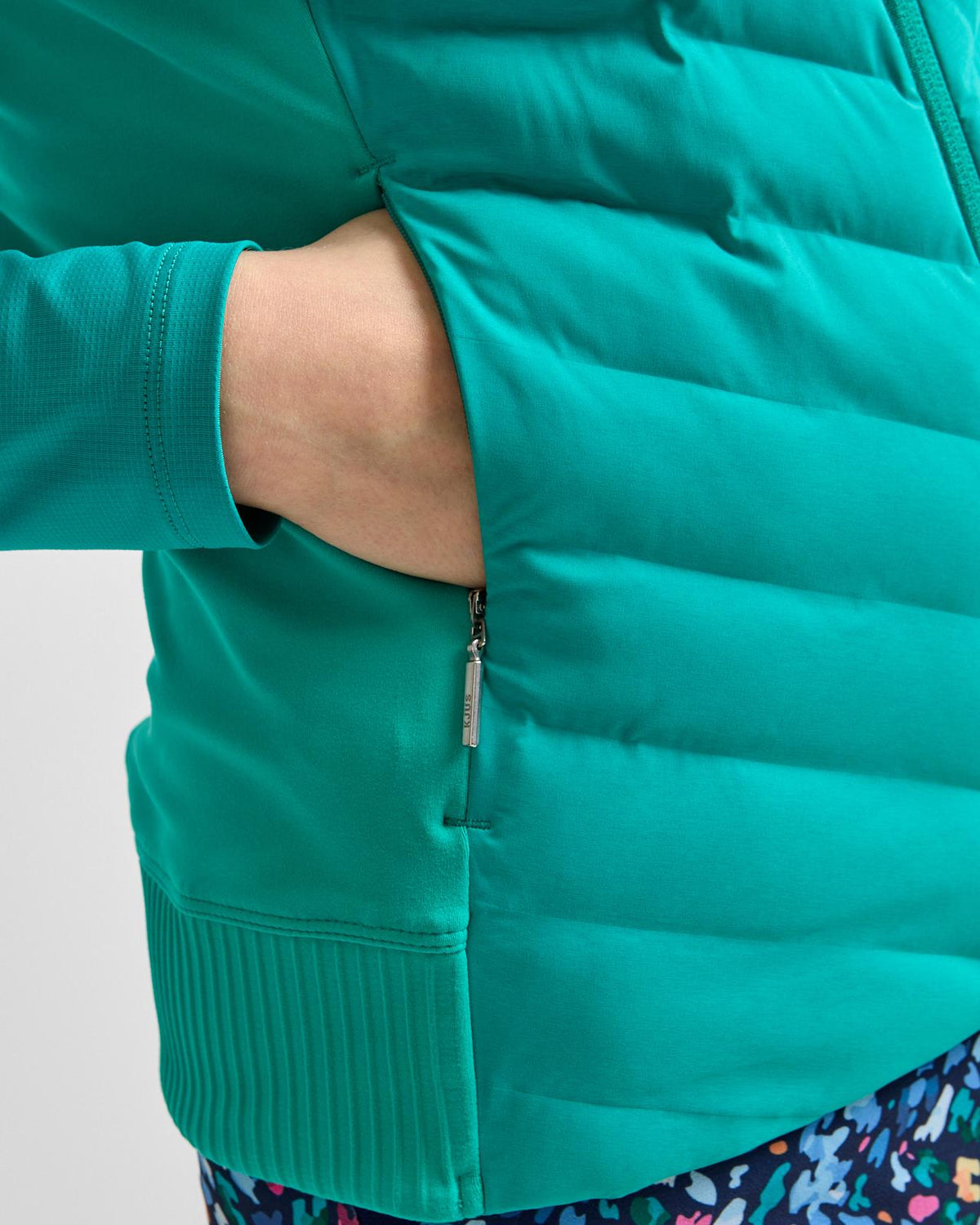 Sundance Hooded Gilet Emerald Dust