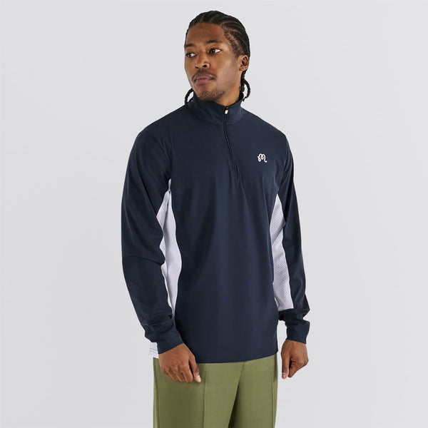 Malbon Santiago Mid Layer Midnight/White – TRENDYGOLF UK