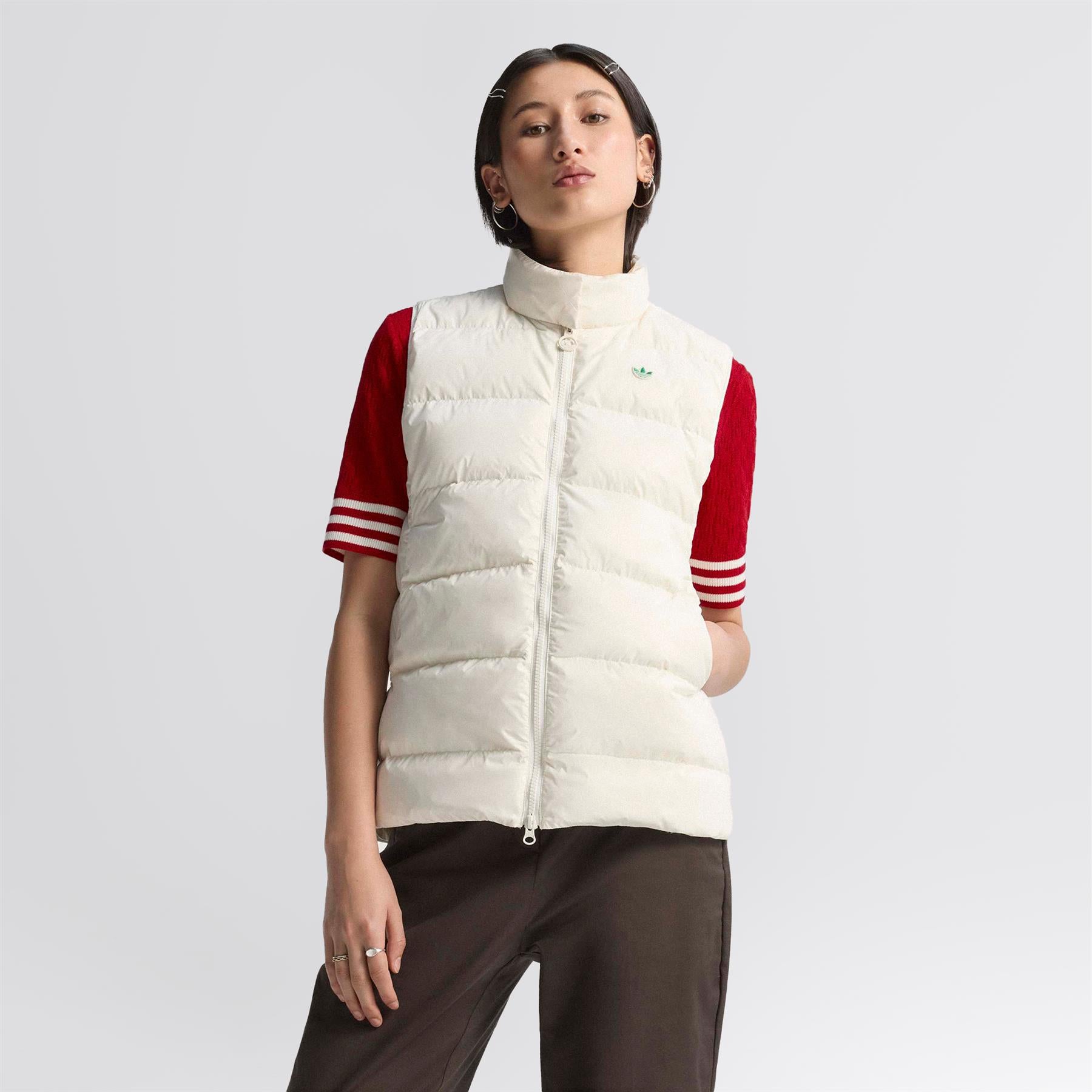 Down Gilet Chalk White