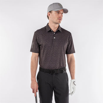 Mani Ventil8+ Breathable Regular Fit Polo Black