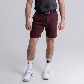 Ultimate365 8.5 Inch Golf Shorts Aurora Ruby