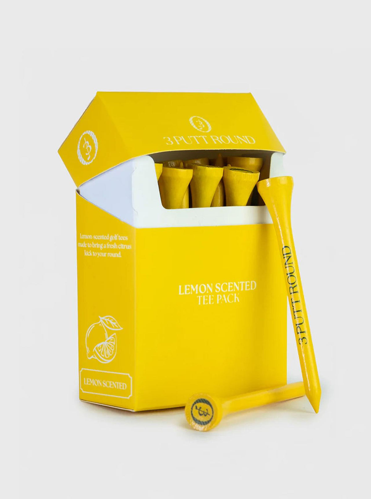 Lemon Scent Coloured Tee Pack Yellow