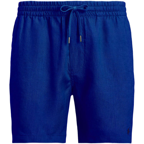 Polo Golf Classic Fit Prepster Linen Shorts Royal Blue - SS24