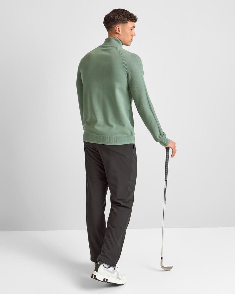 Civic Hybrid Quarter Zip Open Green