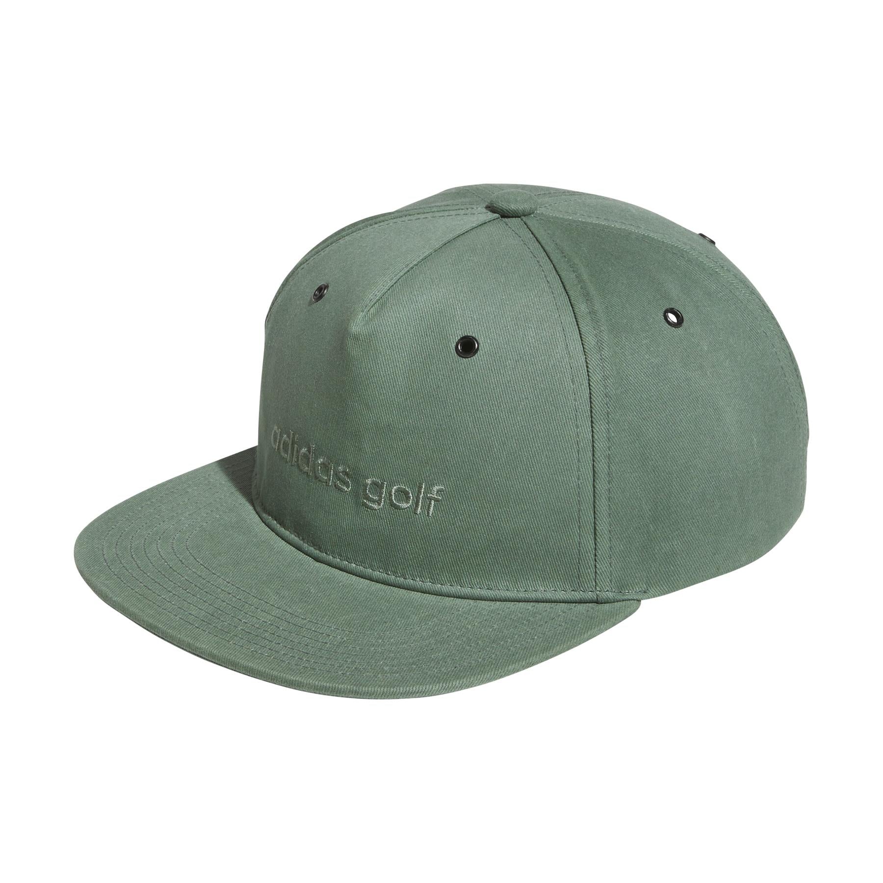 Waxed Canvas Hat Silver Green