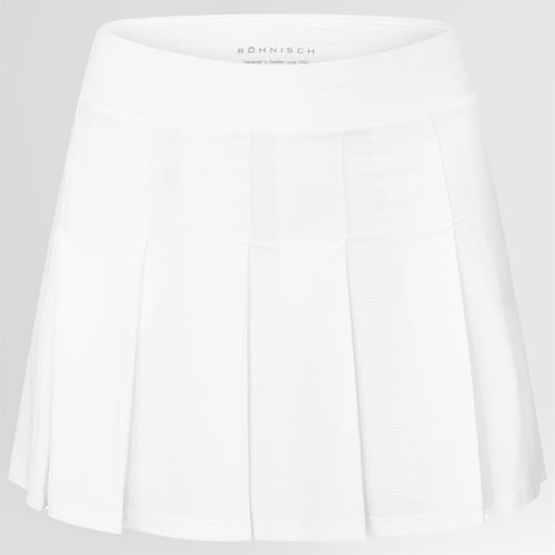 Nicky Pleated Skort White