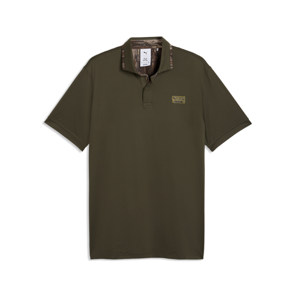 x REALTREE Solid Polo Dusty Olive