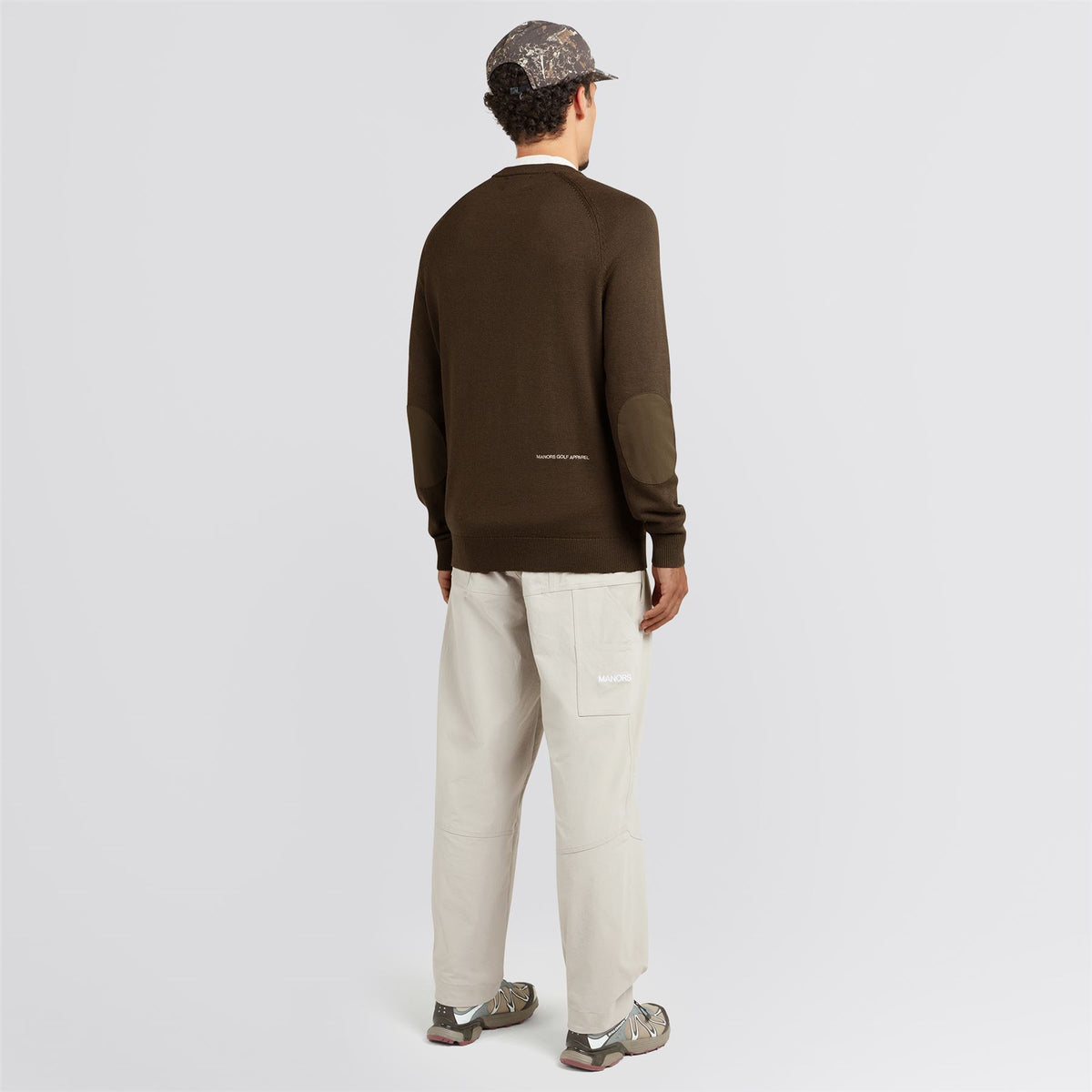 Merino Wool Crewneck Hickory