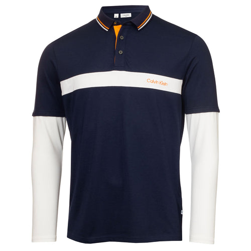 Hubbard LS Hybrid Polo Evening Blue - AW24