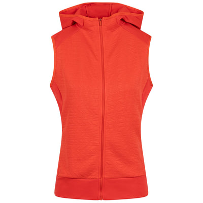 Womens COLD.RDY Gilet Bright Red - AW23