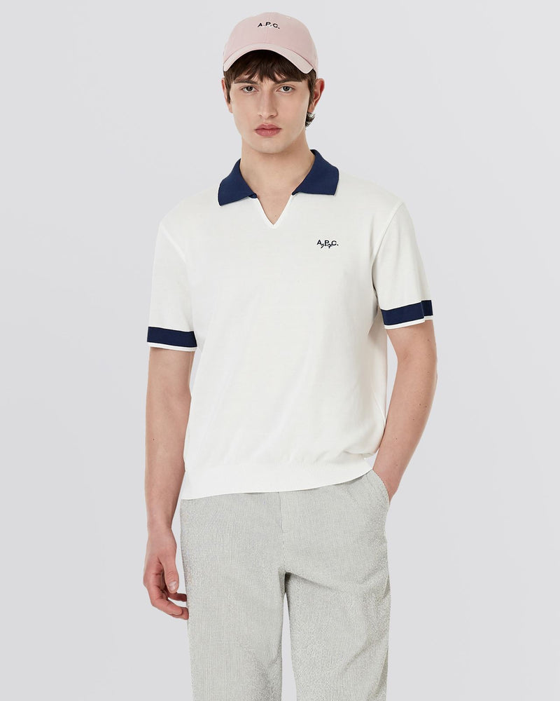Maryse Knit Sweater Polo Shirt