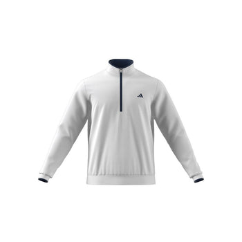 Lightweight Half Zip Mid Layer White