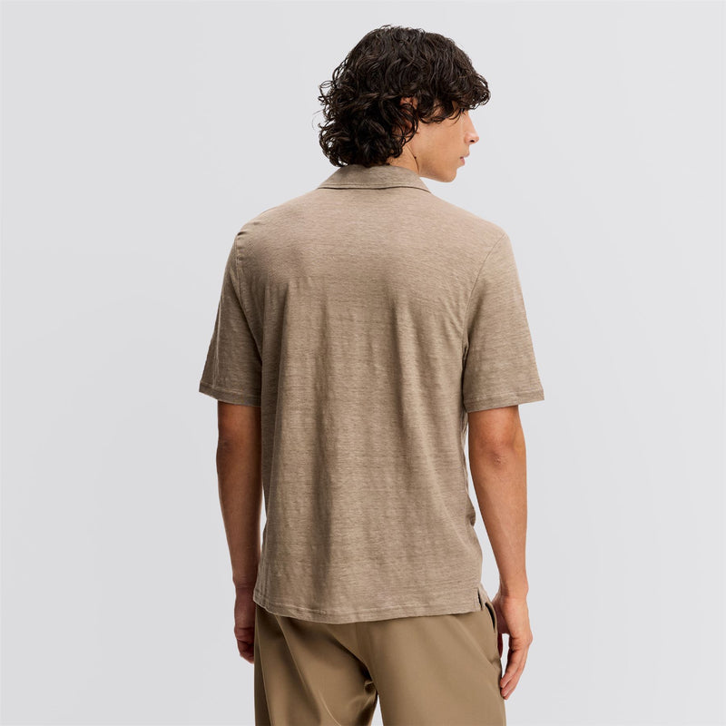 Roy Linen Polo Brindle