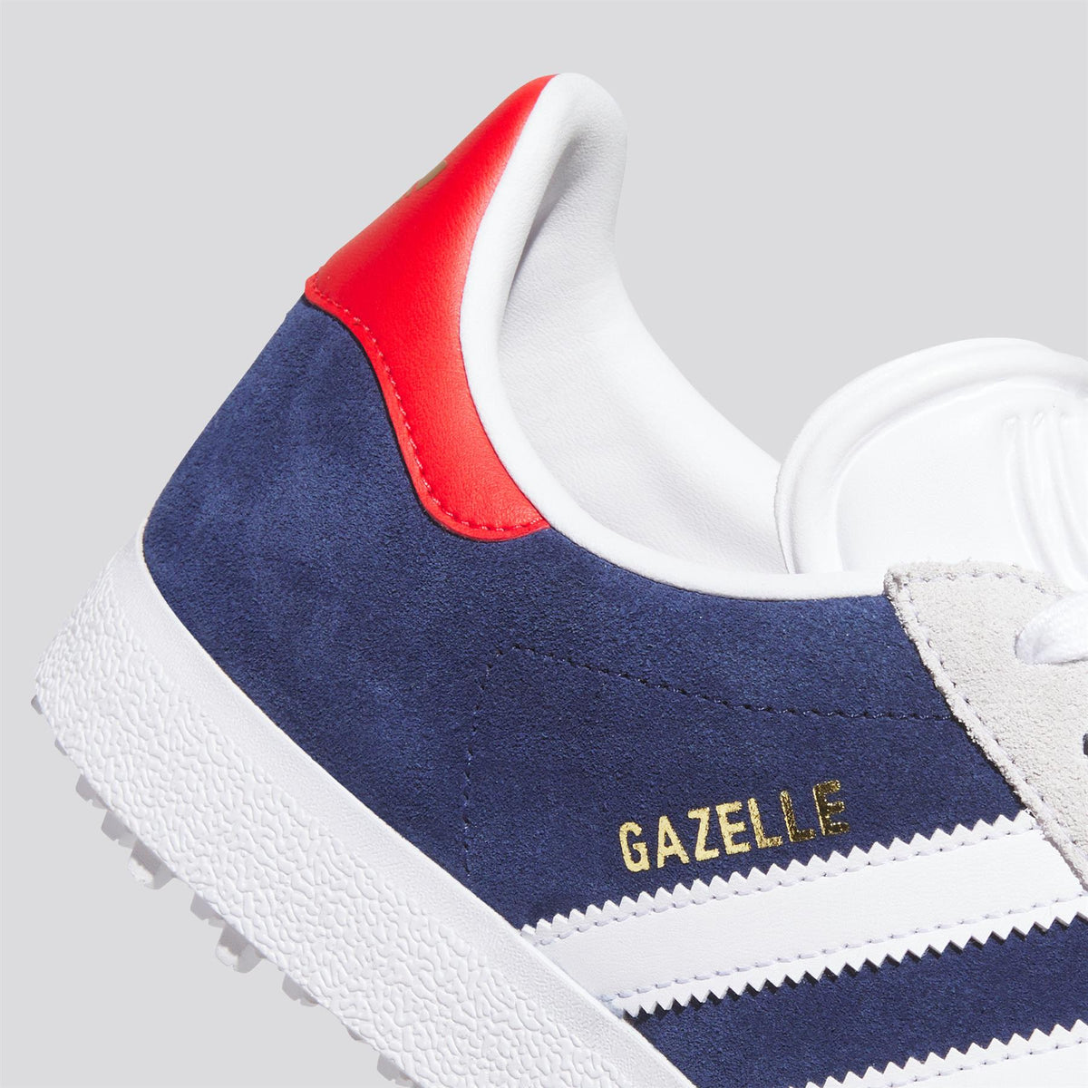 adidas Originals Gazelle Spikeless Golf Shoes Dark Blue/Footwear White/Pure Ruby