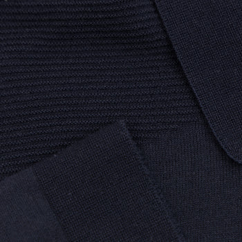 Momentum Lite LS Polo Dark Blue
