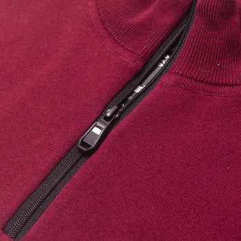 Hydro Quarter Zip Mid Layer Medium Red