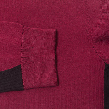 Hydro Quarter Zip Mid Layer Medium Red