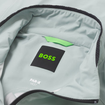 Putt Full Zip Gilet Open Green