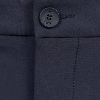 Commuter Regular Fit Trousers Dark Blue