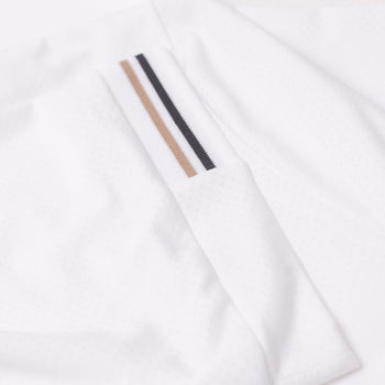 Palle Mesh Polo White