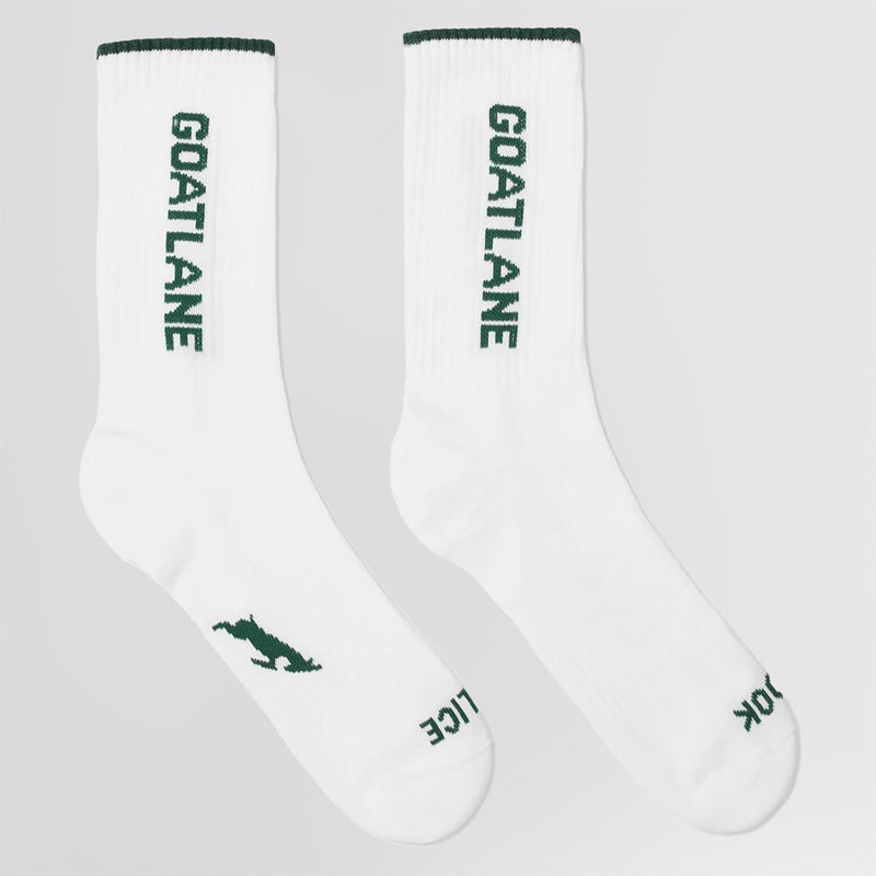 Goat Signature Socks White