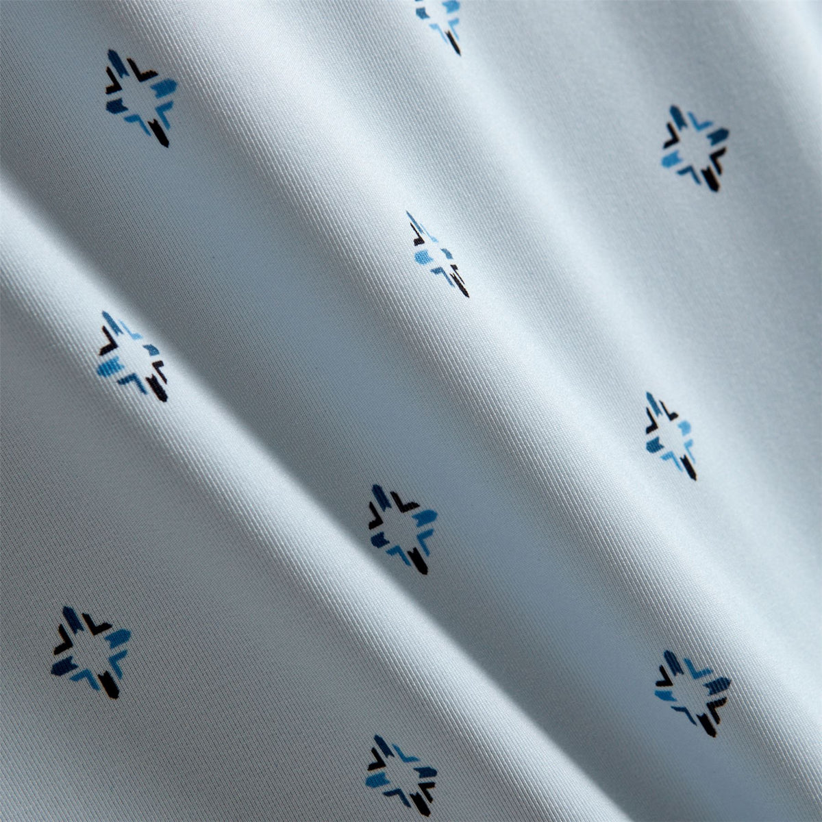 Ultimate365 Essence Print Climacool Polo Crystal Sky