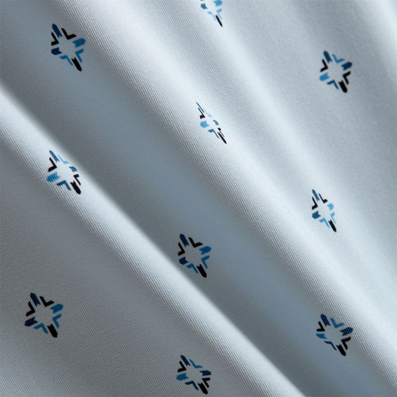 Ultimate365 Essence Print Climacool Polo Crystal Sky