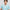 Originals All Over Trefoil Polo Chalk White/Light Aqua