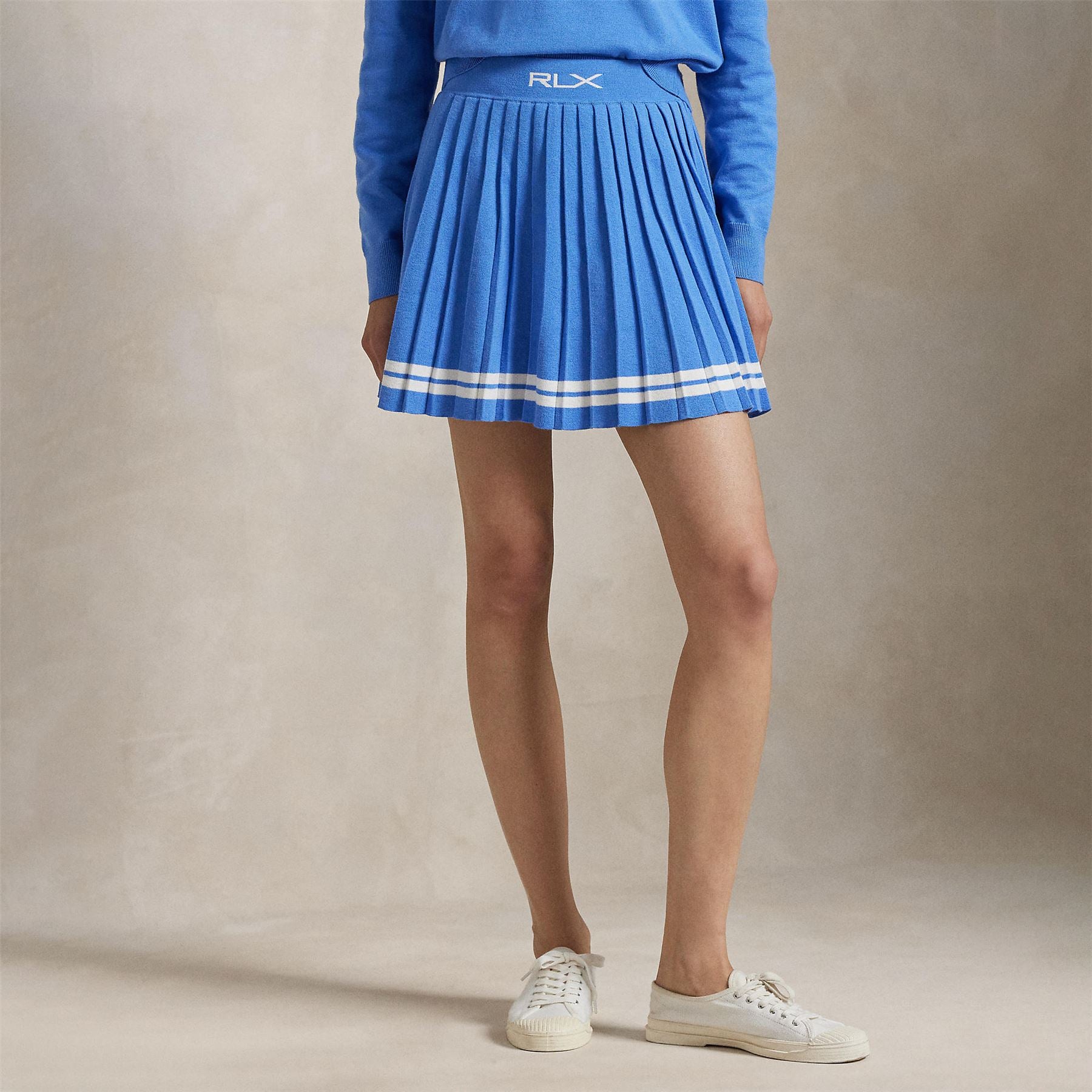 RLX Pleated Cricket Skort Summer Blue/Ceramic White