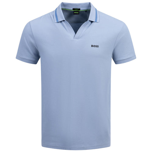 Palle Tape Rib Polo Open Blue - SS25