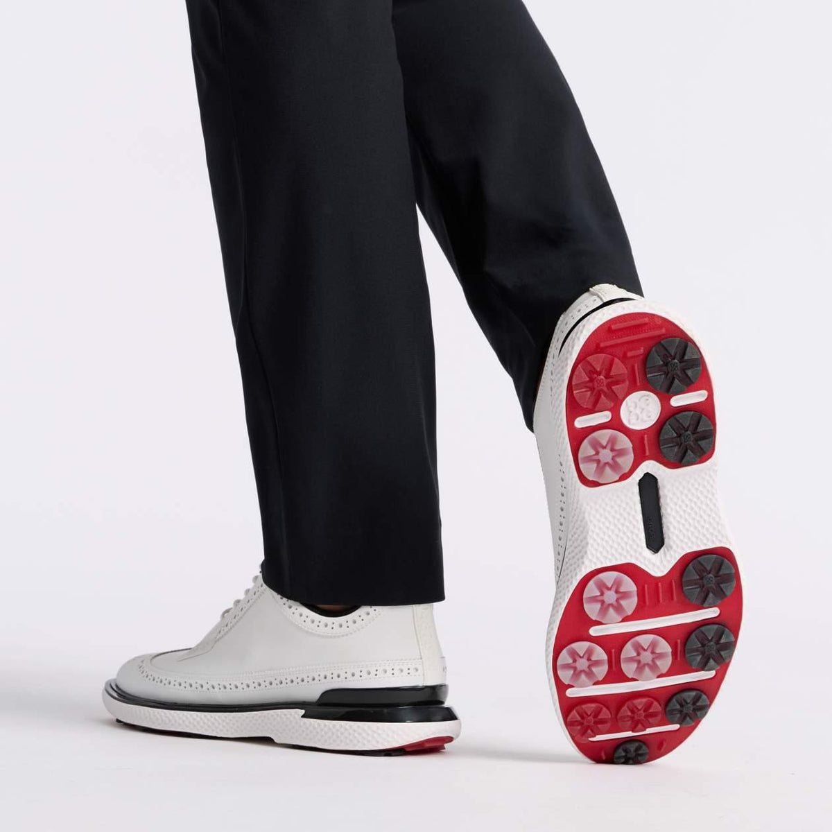 Gallivan2R Longwing Spikeless Golf Shoes Snow/Onyx