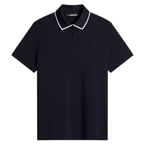 Womens Lille Soft Touch Polo Navy Melange - AW24