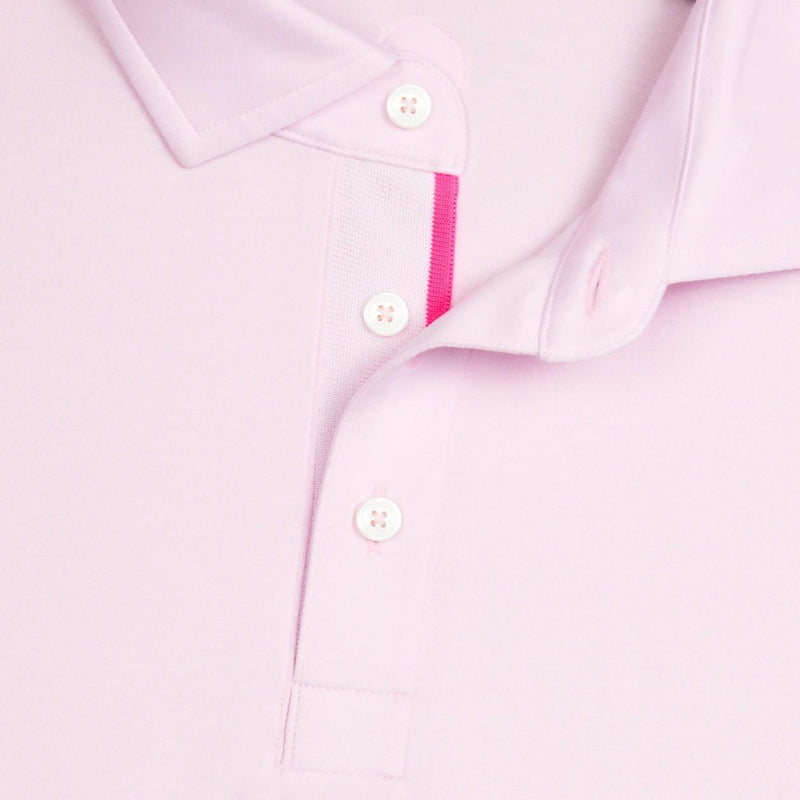 All Play Stretch Knit Polo Blush