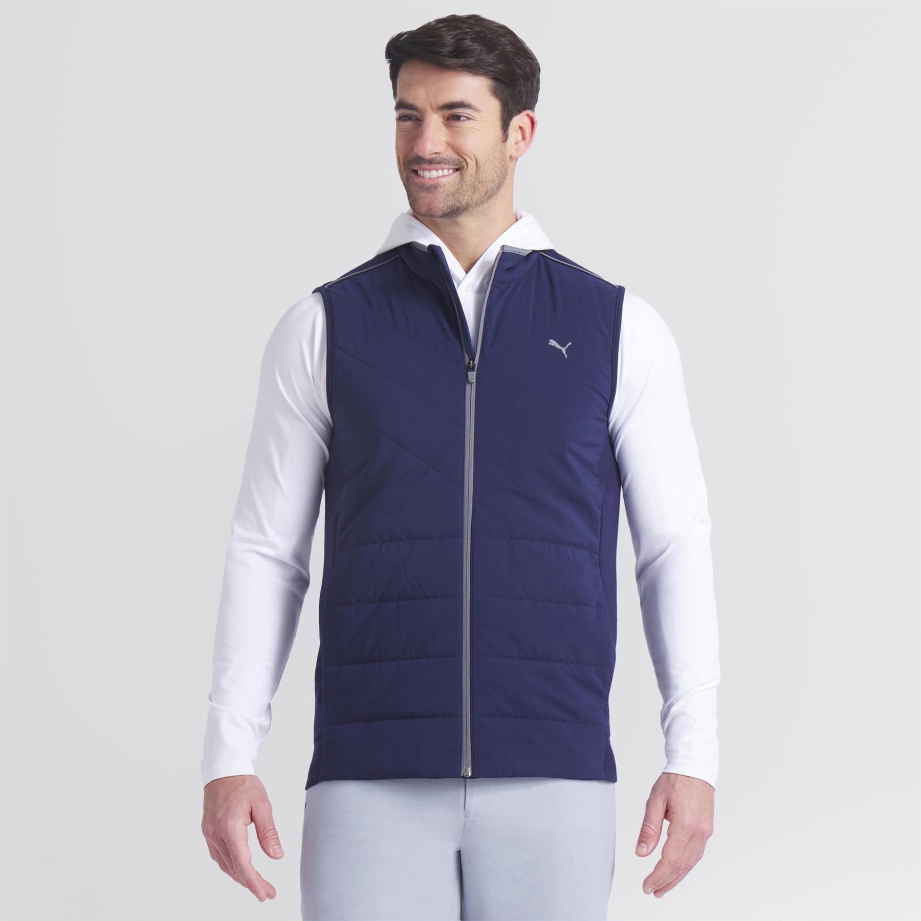 Cloudspun Fleece Hybrid Gilet Deep Navy