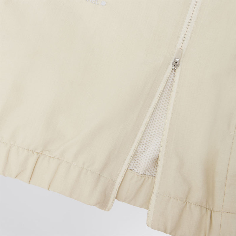 V-Neck Pullover Windbreaker Ivory