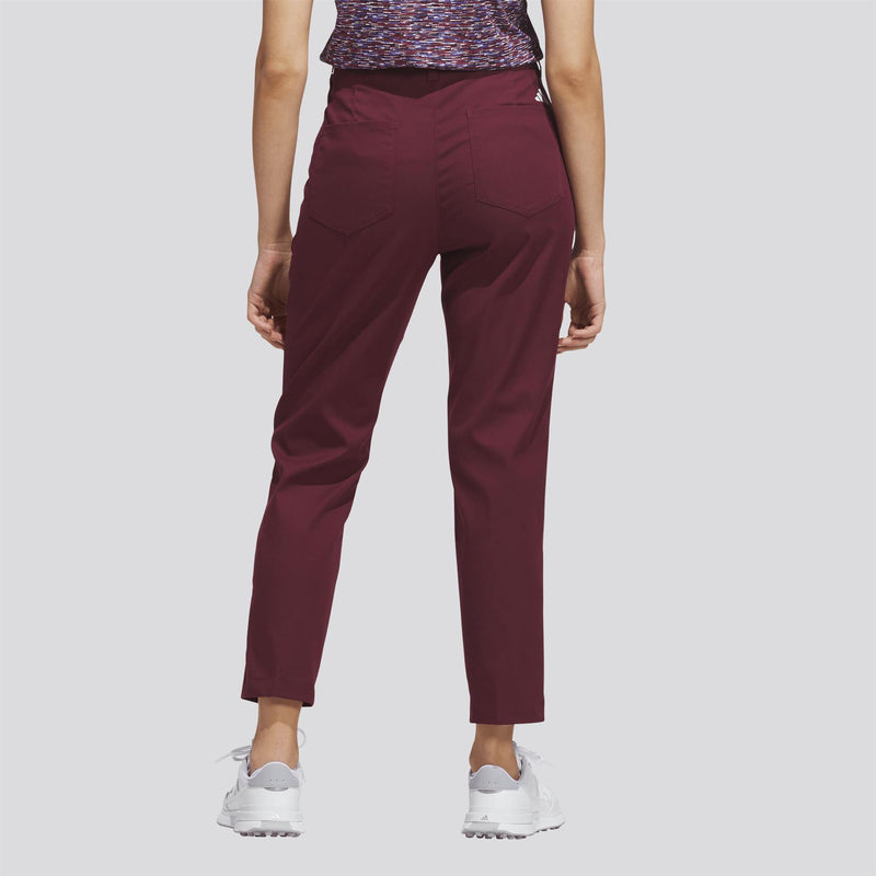 Ultimate365+ Twistweave 5 Pocket Ankle Trousers Maroon