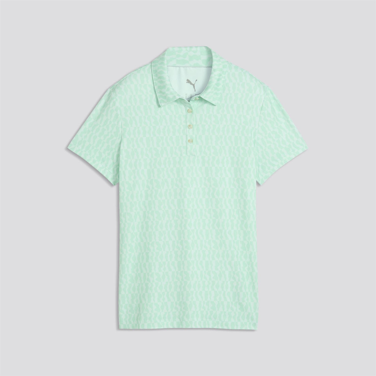 Cloudspun Wavey Polo Shirt Mint Jelly